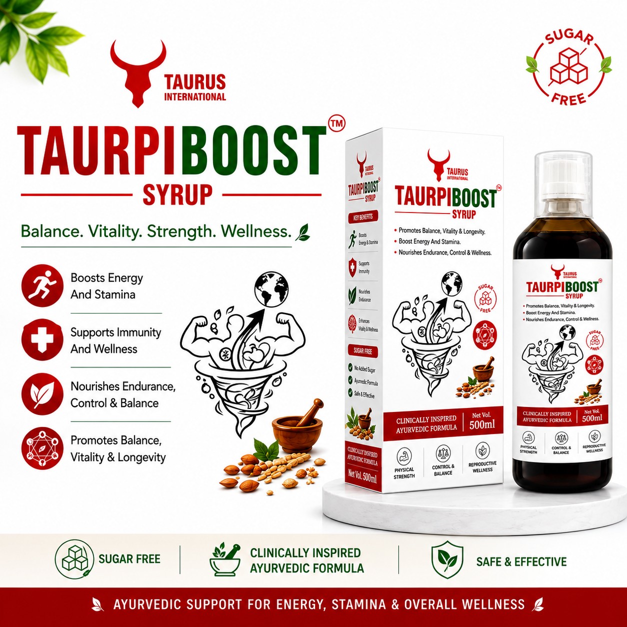 Taurpi Boost Syrup 500ml